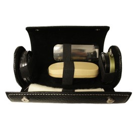 Shoe Cleaning Kit in Luxury Cylindrical Case - Engraved Free