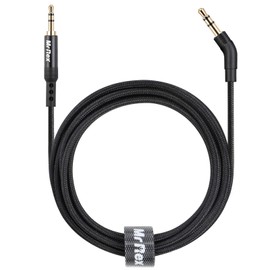 Mr Rex Nylon Braided 2.5mm to 3.5mm Audio Aux Cable for Bose 700 QuietComfort Ultra QC45 QC35II QC35 QC25 Headphones, JBL E45BT E55BT Headsets Replacement Stereo Cord Cable 5ft/1.5m