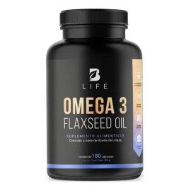 Omega 3 Aceite De Linaza 180 Cápsulas. B Life                                                                                                         