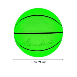 Glow in the Dark Basketball Size 7 Reflective Basketball with Mesh Pocket Luminous Holographic Basketball Luminous Basketball Gift Teens and Hers