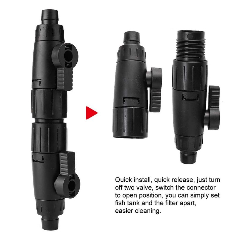 Aquarium Hose Valve Hose Connector Aquarium Water Flow Control Valve