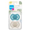 Pacifier, 6-16 Months, Original Pure, Boy 2-Pack