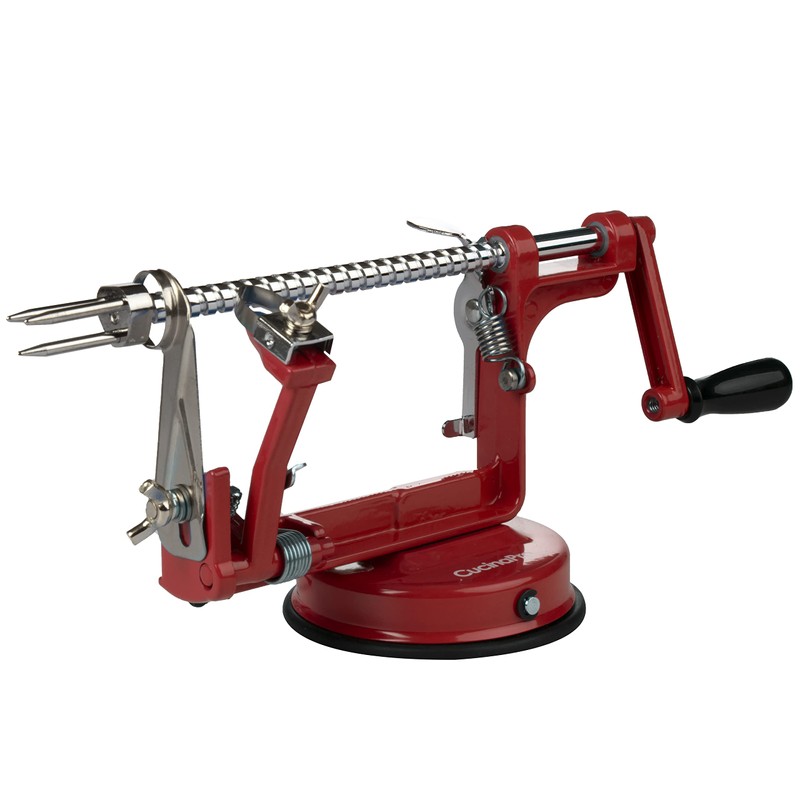 Apple Peeler and Corer- Durable Heavy Duty Chrome Cast Iron