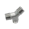 Beduan Tee 1/2 NPT Male Y Shaped 3 Way Cast