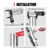 Stainless Steel 2.5 to 2.75 Inch Exhaust Adapter, 2.5" ID