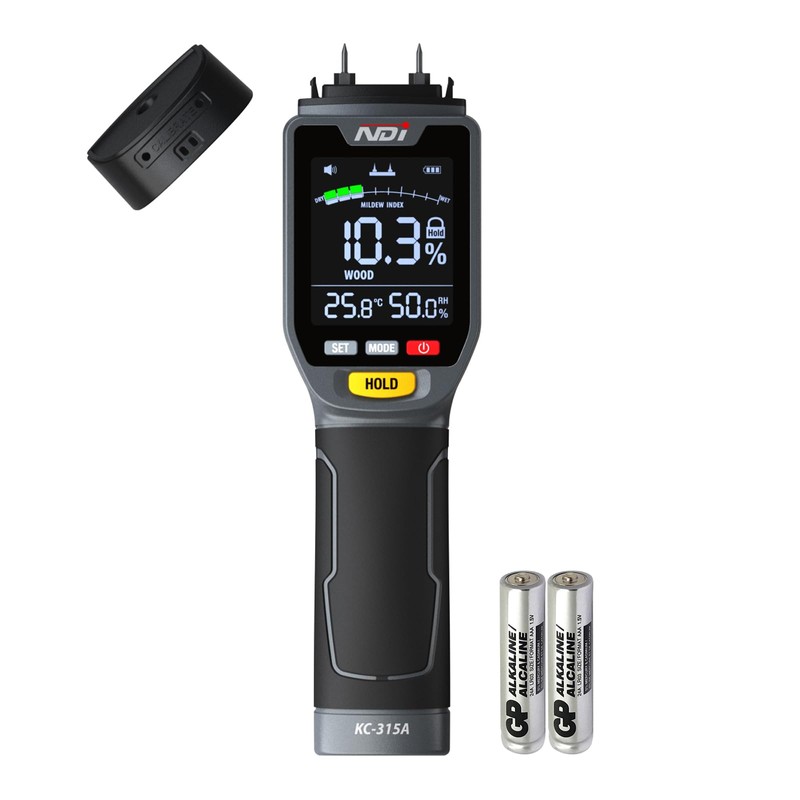 NDI 4 in 1 Pin Moisture Tester, Digital Water Tester,