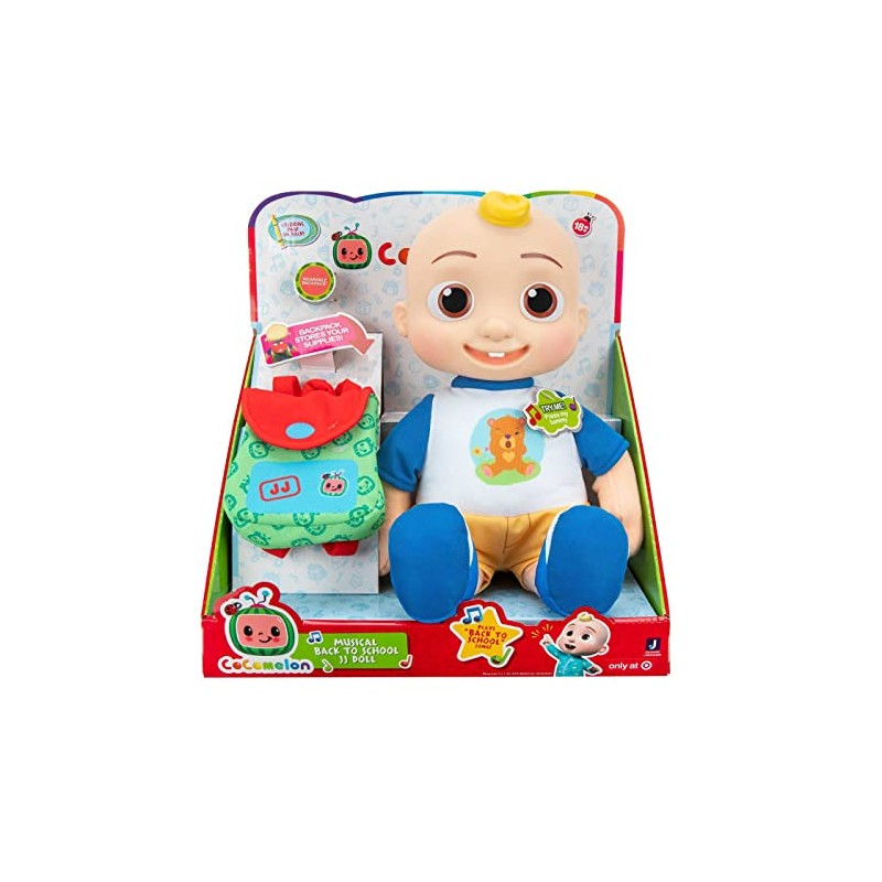 CoComelon Musical Back to School JJ Doll