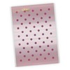 CraftStar Mini Polka Dot Stencil - 5 mm or 7