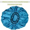 ELEBOX Premium Collection Super Jumbo Shower Cap for Braids Double-Layer