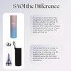 SAOI Crystal Water Bottle - Aventurine - Natural Wellness Healing