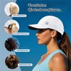 TOP-EX Ponytail Baseball Cap, 96565_White