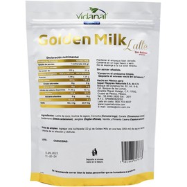 Vidanat Golden Milk 300 g – Mezcla Natural para Bebida Saludable, SuperFood