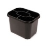Addis Cutlery Drainer In Soft Black 571711