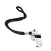 1 x Silver Stainless Steel Whistle Metal Whistle Referee Whistle