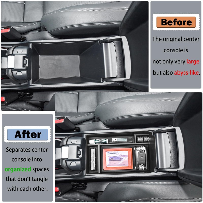 RUNROAD Center Console Organizer Tray Compatible with Honda HR-V 2023