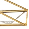 Mirror Jewelry Tray Glass Perfume Storage Tray Jewelry Plate Golden