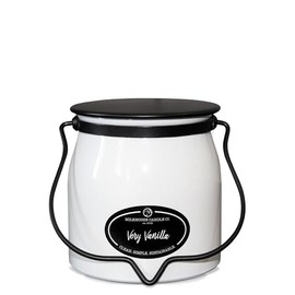Milkhouse Candle Company - Very Vanilla - Creamery Collection - 16oz Single Cotton Wick Soy Candles with Beeswax - Long Burn Time, Made in The USA - Non Toxic, Premium Scented Candles