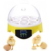Semiautomatic Egg Incubators 7 Eggs Hatcher Digital Egg Incubator Automatic