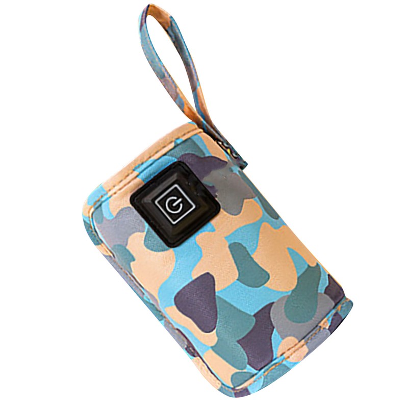 USB Milk Bottle Warmer Bag Size Temperature Adjustable Portable Feeding