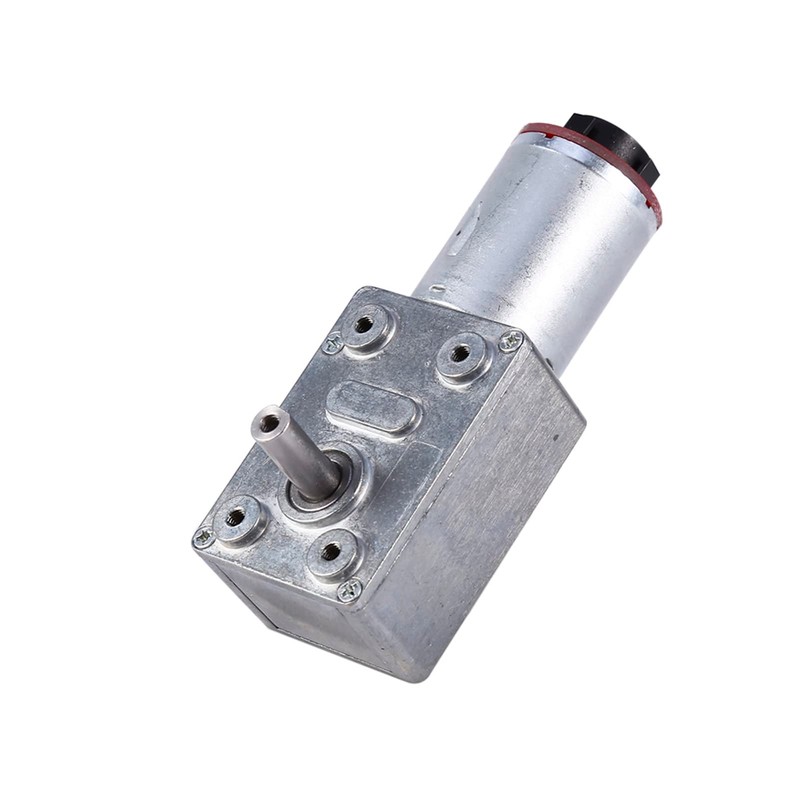 DC 12V High Worm Geared Motor Reduction Motor with Encoder