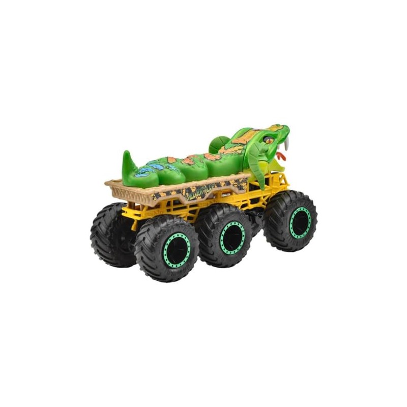 Hot Wheels Monster Trucks 1:64 Tow Truck Cage Rattler HWN86