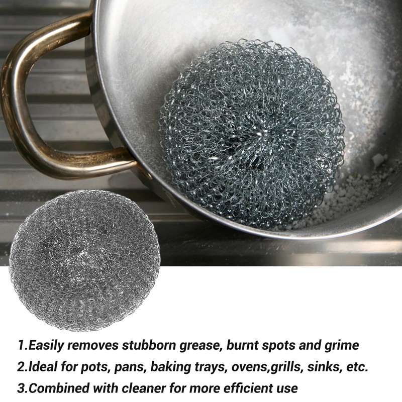 4 Pcs Kettle Descaler Balls – Stainless Steel Limescale Balls