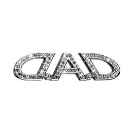 Garson DAD Jewelry Emblem Crystal Large Size SA723-01 SA723-01 D.A.D