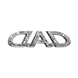 Garson DAD Jewelry Emblem Crystal Large Size SA723-01 SA723-01 D.A.D