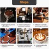51mm Bottomless Portafilter Compatible for Delonghi ECP3420/ECP3120/EC155/BCO430/EC260 with Stainless Steel