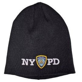Torkia NYPD Beanie with Patch [Navy]