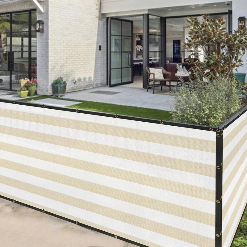 Coarbor 2'x8' Privacy Fence Screen Windscreen Fencing Mesh Shade Net