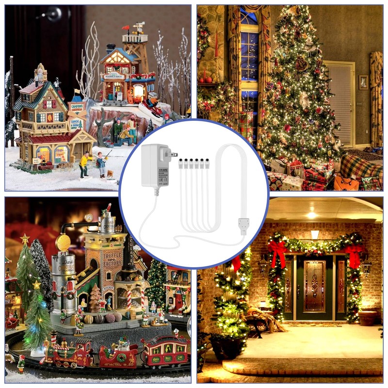4.5V Power Adapter,for Lemax Lighting Accessories 84428 64517 74295 74269