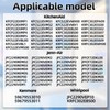 W10830046 W10163997 W10443241 4502677 Refrigerator Door Gasket (2 Pack)