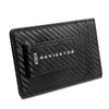 Lincoln Navigator Black Carbon Fiber Leather Wallet RFID Block Card