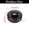 TopHomer 1PCS String Trimmer Head, Strimmer Head Replacement Compatible with