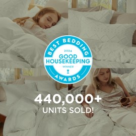 Bedsure Boho Duvet Cover King Size,Mustard Yellow Breathable & Soft Boho Bedding, Machine Washable Comforter Cover for All Seasons, Includes 1 Duvet Cover 104"x90" with 2 Pillow Shams & Zipper Closure