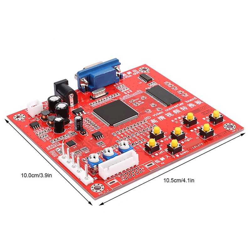 RGBS / CGA to VGA High Definition Video Game Converter