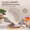 SENSARTE Ceramic Nonstick Frying Pan Skillet 8Inch Non Stick Omelette