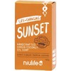 Niulife Organic Coconut Oil Soap Sunset Turmeric 100g