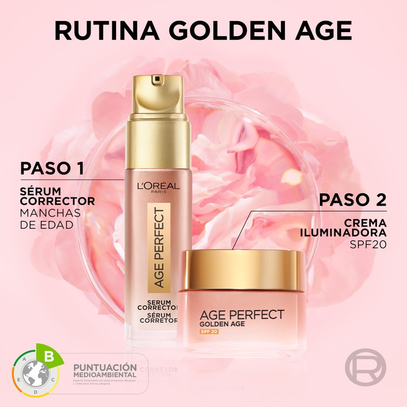 L'Oréal Paris Age Perfect Korrekturserum, schnelle Wirkung, Anti-Flecken, für reife