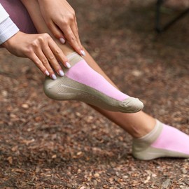 GoWith 4-8-12 Pairs of Trainer Socks for Women, Breathable, Running Socks, Short Cotton Socks for Sports, Perfect Fit, Soft and Comfortable, Assortie - 8 Pairs (2130), 35-38