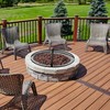 Fire Pit Spark Screen,36inch Heavy Duty Foldable Fire Pit Cover,Outdoor