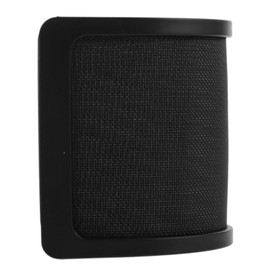 VICASKY Double Layer Microphone Windscreen Cover u Shape Pop Filter for Noise Isolation Recording Live Streaming and Voice Recognition Quick Setup and Versatile Use