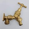 UKDD® Outdoor Garden Tap Kit - Inc. Wall Plate Elbow