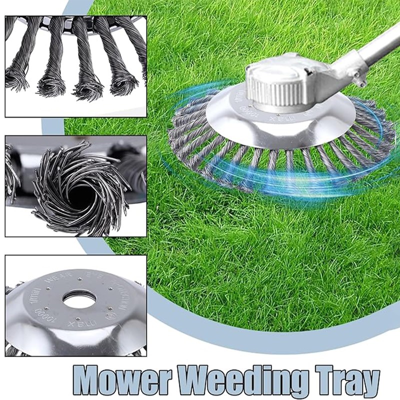 XinPinHui 8 Inch Unbreakable Trimmer Blade for Weed Eater, Durable