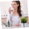 ABOOFAN 1pc Heat Resistant Stainless Steel Filter Teapot Practical Handheld