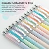 Aisibeiger Gel Pens Fine Point 0.7mm Black Ink Gel Pen