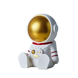 Gaolinci Astronaut Vinyl Figure, Children's Piggy Bank, Drop-Resistant Coin Bank, Children's Room Decoration