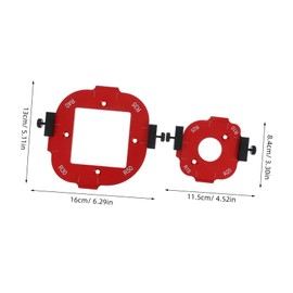 Mobestech Woodworking Fillet Molds 2pcs Round Corner Punch Router Jig 2 Sizes Woodworking Templates Crafting Tools