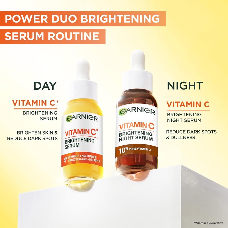 Garnier SkinActive Vitamin C Day Serum, Anti-Dark Spot and Brightening